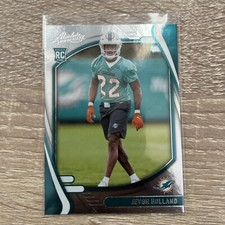 2021 Panini Absolute Football #165 Jevon Holland RC Miami Dolphins Rookie Card. rookie card picture
