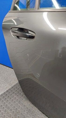 CITROEN C4 GRAND PICASSO MK2 REAR RIGHT DRIVER SIDE DOOR SHARK GREY KTP 14-18 - Picture 6 of 14