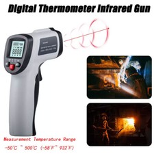 2 IN 1 Thermal Leak Detector Non-contact Infrared Thermometer Celsius Fahrenhe