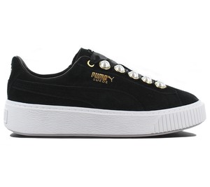 puma suede platform bling