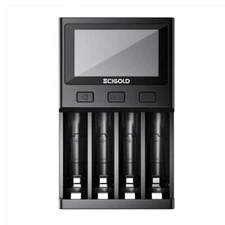 Scigold Charger for AA AAA Rechargeable Ni-MH Ni-Zn Batteries 1.5V Battery