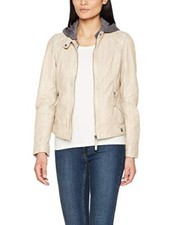 Oakwood Women's Leather Jacket Beige (ivoire 519) Small New With Tags