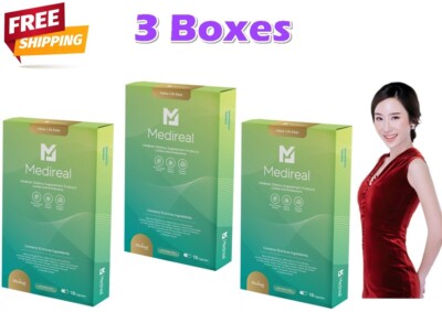 3 X Medireal Dietary Supplement Product 10 Capsules by Medaily