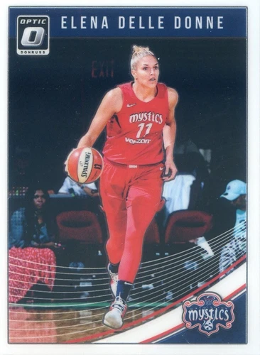 2019 Panini Donruss WNBA Base OPTIC Parallel #28 ELENA DELLE DONNE MYSTICS