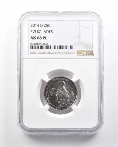 2014-D Washington Quarter Everglades MS68 PL NGC *0627