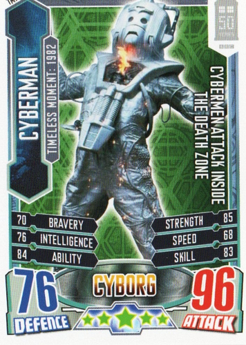 Dr Who Timeless & Doctor Who Alien Attax 50 Year Tardis Single Trading Cards - Picture 163 of 198