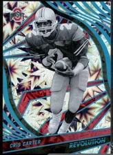 Cris Carter Card 2023 Panini Chronicles Draft Picks Revolution Impact #18 