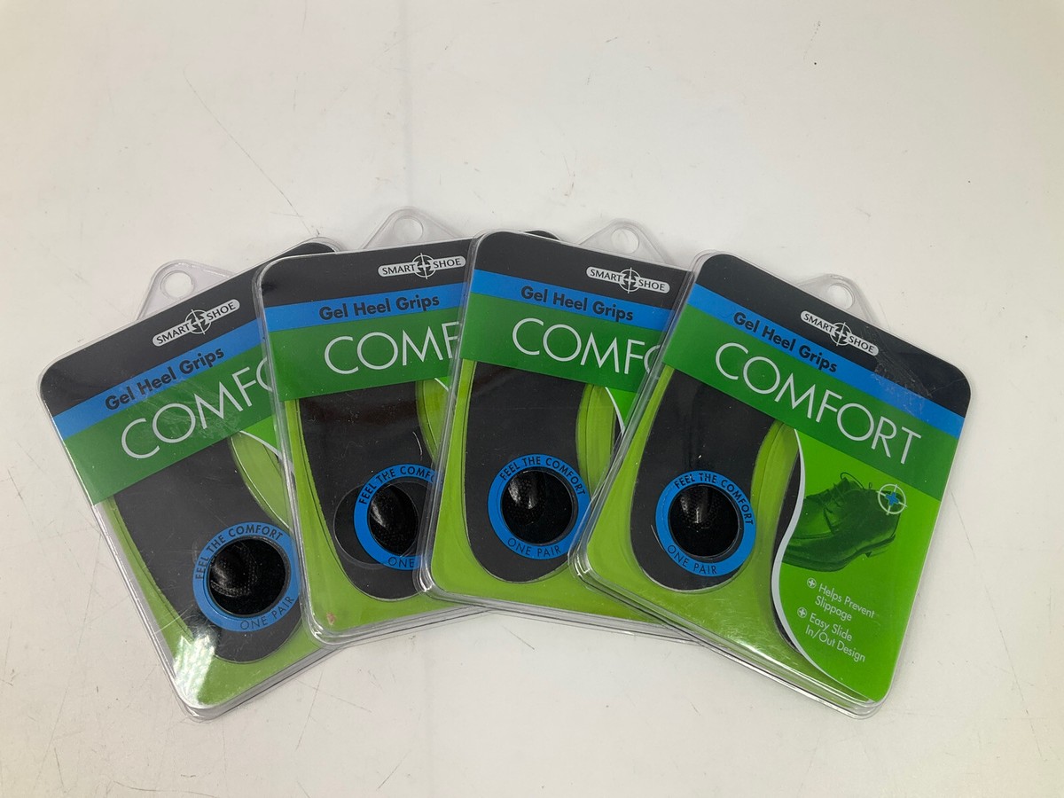 LOT OF Gel Heel Grips Smart Shoe Comfort Non Slipping Grip Improves Fit