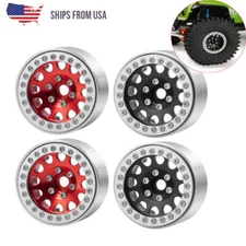 Alloy 1.9" Beadlock Wheel Rims For 1:10 RC Crawler Axial SCX10 D90 TRX4  4Pcs