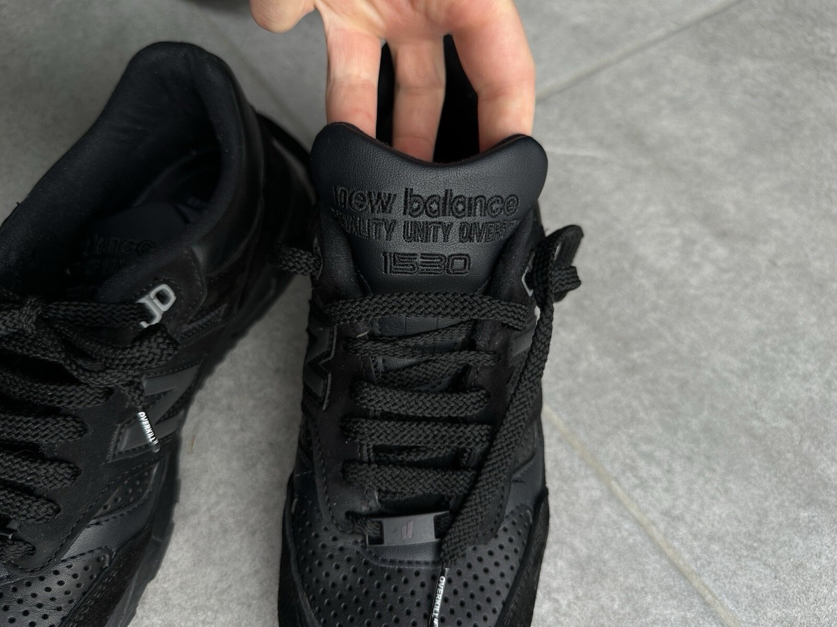 New Balance 1530 Overkill Berlin City of Values Black Sneakers