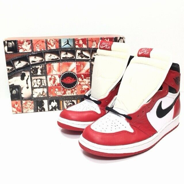 Nike Air Jordan 1 Retro High Chicago 1994 OG Box Red/Black Nike Air Jordan 1 Retro High Chicago 1994 OG Box Red/Black