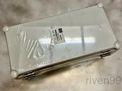 BUD 15x7x7'' Hinged Latching Enclosure + Backplate, Grey Box,Outdoor NEMA 4X IP67