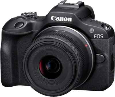 [新品未使用]Canon EOS R100 Canon EOS R100 24.1MP Mirrorless Camera - Black (Kit with RF-S 18