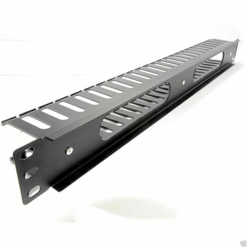 Cable Management 19" Universal Panel 1U With Rear Vent - Afbeelding 13 van 24