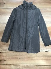 James Lakeland Grey Silver Puffer Coat