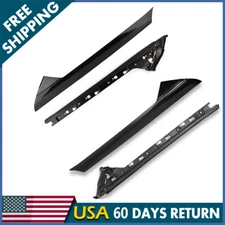 For 2011-2019 Ford Explorer Set Outer & Inner Windshield Trim Moldings US STOCK