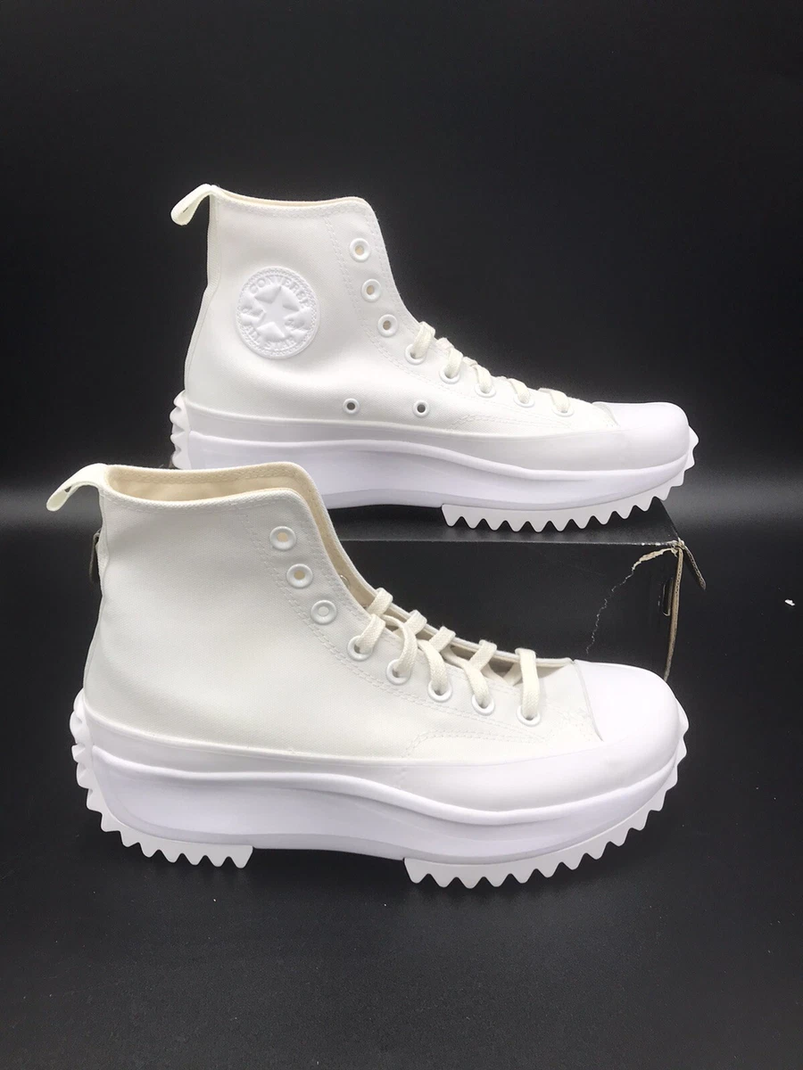 Converse Run Star Hike High Triple White for Sale | Authenticity