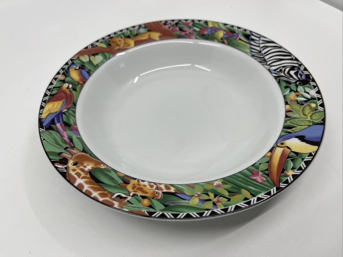 New Vintage 1995 Sakura Ultra Magic Jungle Sue Zipkin 9” Porcelain