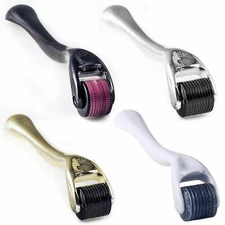 Professional Microneedle Derma Roller Body Skincare System .25mm 540 Needles