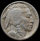 KAPPYSCOINS GH565 1921S CHOICE VFABOUT FULL HORNN NICE ORIGINAL   BUFFALO NICKEL
