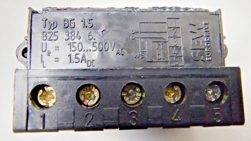 SEW EURODRIVE BG 1.5 Gleichrichter Bremsgleichrichter BG15 8253846 1 St. - Bild 5 von 6