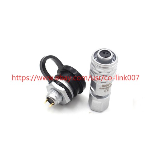 Conector impermeable SF610/S2 de 2 pines para cámara Blackmagic Pocket Cinema BMPCC 4k - Imagen 3 de 5