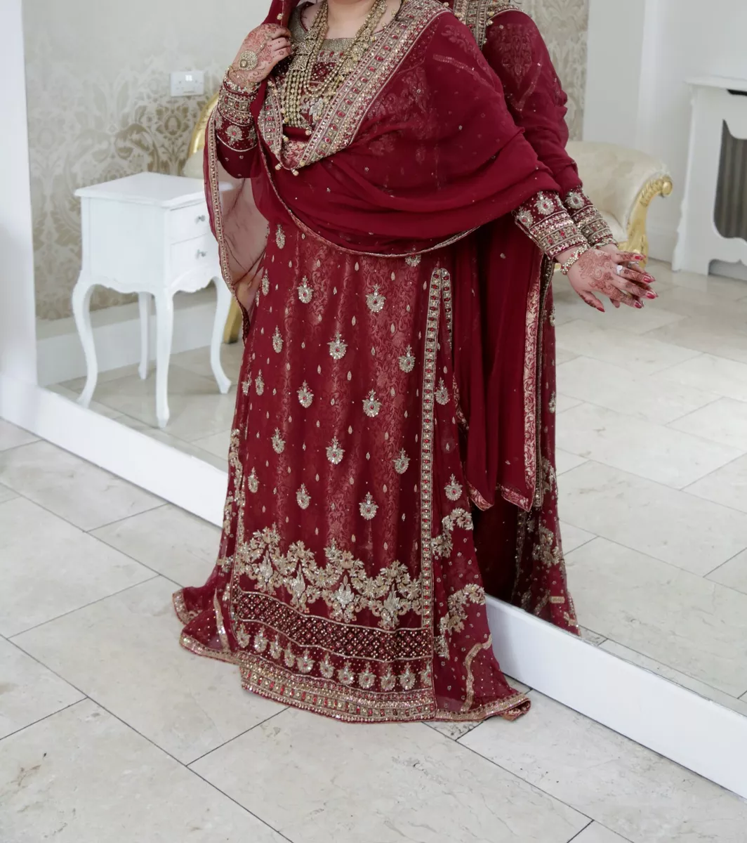 Asian designer bridal wedding dress From Tehxeeb London eBay