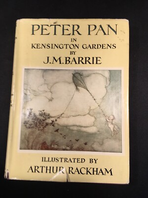 1951 PETER PAN IN KENSINGTON GARDENS, J. M. BARRIE, ill. ARTHUR RACKHAM, D.J.
