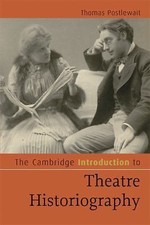 The Cambridge Introduction to Theatre Histori...