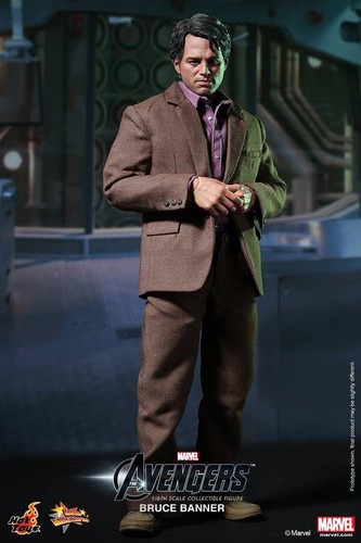 Hot Toys Avengers Bruce Banner 12" Action Figure MMS229