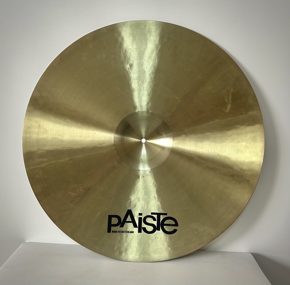 Paiste 24" Giant Beat Ride Cymbal Vintage Bonham Sound 2 Feet In