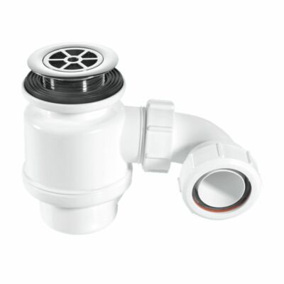 McAlpine STW4-R 11/2'' x 50 mm Dichtung Wiederabdichtung Duschfalle - 70 mm CP Kunststoffflansch