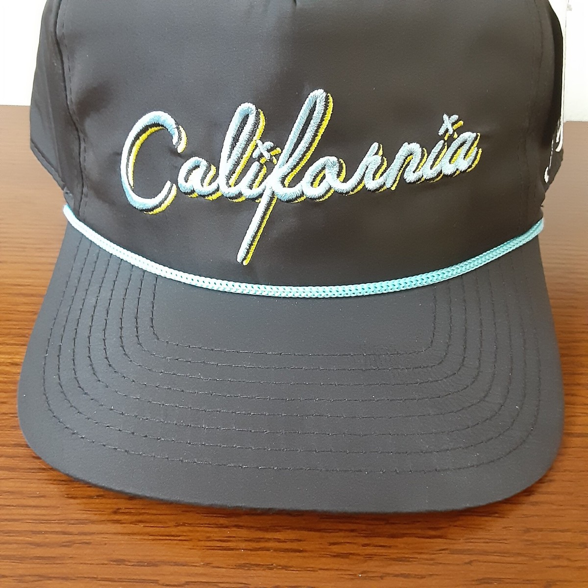 Bad Birdie California Classic Rope Golf Cap Black Blue Hat 