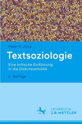 Peter V. Zima | Textsoziologie | Taschenbuch | Deutsch (2021) | Paperback | xiii