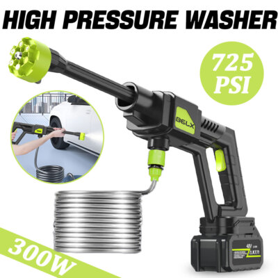 #ad 4000PSI High Pressure Washer Gun For Car Wash Foam Spray Short Wand Nozzle Tips $78.88
