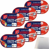 Gut&Günstig Heringsfilets In Tomatensauce 6Er Pack 6X200G Dose Usy Block