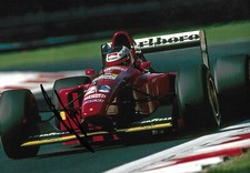 Gerhard Berger "Ferrari" autograph signed 20x30 cm picture