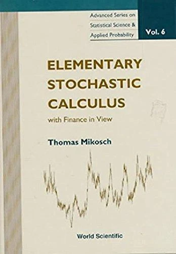 ELEMENTARY STOCHASTIC CALCULUS,... (V6)