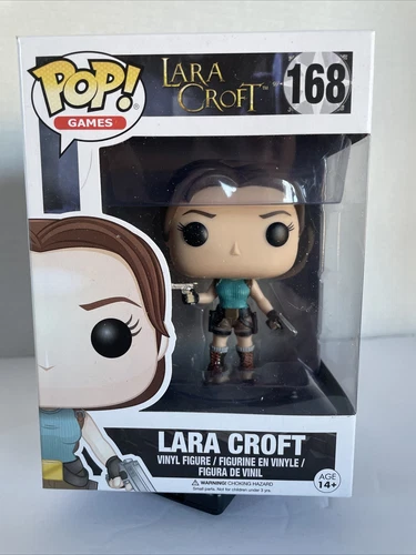FUNKO POP GAMES LARA CROFT 168 NRFB