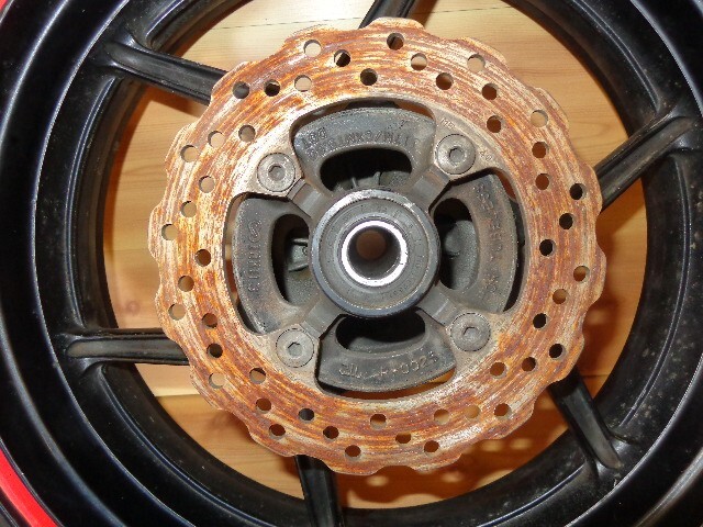 rima　0617 07 08 Kawasaki Ninja ZX-6R ZX600 ZX 600 ZX6 Rear Wheel Rim