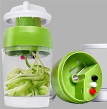 Spiral Slicer Spiralizer Vegetable Cutter Zucchini Pasta Noodle Spaghetti Maker