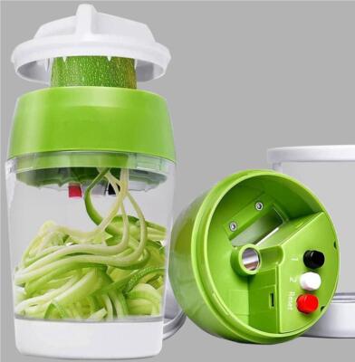 Vegetable Spiral Slicer Cutter Heavy Duty Spiralizer Vegetable Slicer Zucchini Pasta Noodle Spaghetti Maker