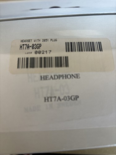 Auriculares Peltor HT Listen Only Workstyle enchufe estéreo de 3,5 mm con limitador HT7A-03GP - Imagen 3 de 5