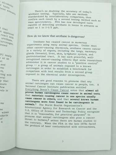 Tainted Booze Guide Urethane Alcoholic Beverages Science Book Mitchell Jacobson - Picture 4 of 7