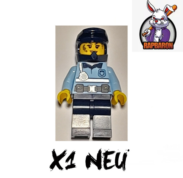 Lego® City ● Polizistin ● Police City Officer Female ● Minifigur ● Cty1510 ● Neu-image