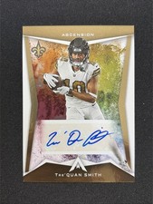 2022 Panini Chronicles Ascension Tre'Quan Smith Auto #ASC-TRS New Orleans Saints