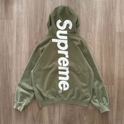 Supreme S Logo Zip Up フーディ\"Light Olive\" Supreme S Logo Zip Up Hooded Sweatshirt (FW25) - $178