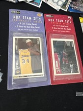 Chicago Bulls & Los Angeles Lakers Team Sets NBA Cards 1997 Upper Deck MJ & Shaq