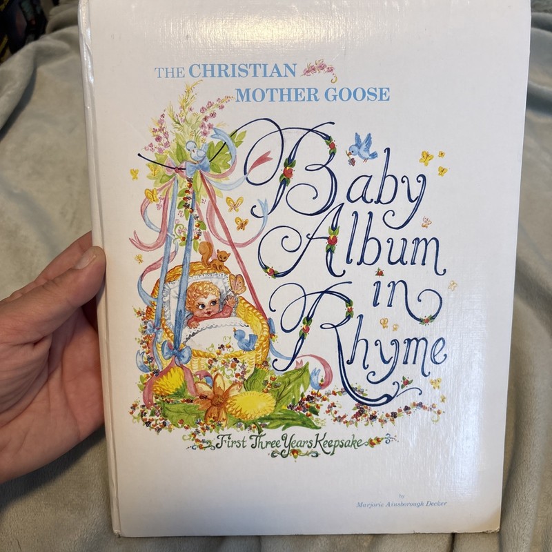 Vintage Keepsake Baby Book Album Our Baby's First 3 YrsNEW Christian Mothergoose