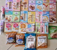 Riesiges Paket Backzutaten neu lange haltbar Dr.Oetker und Back Family 29 Teile